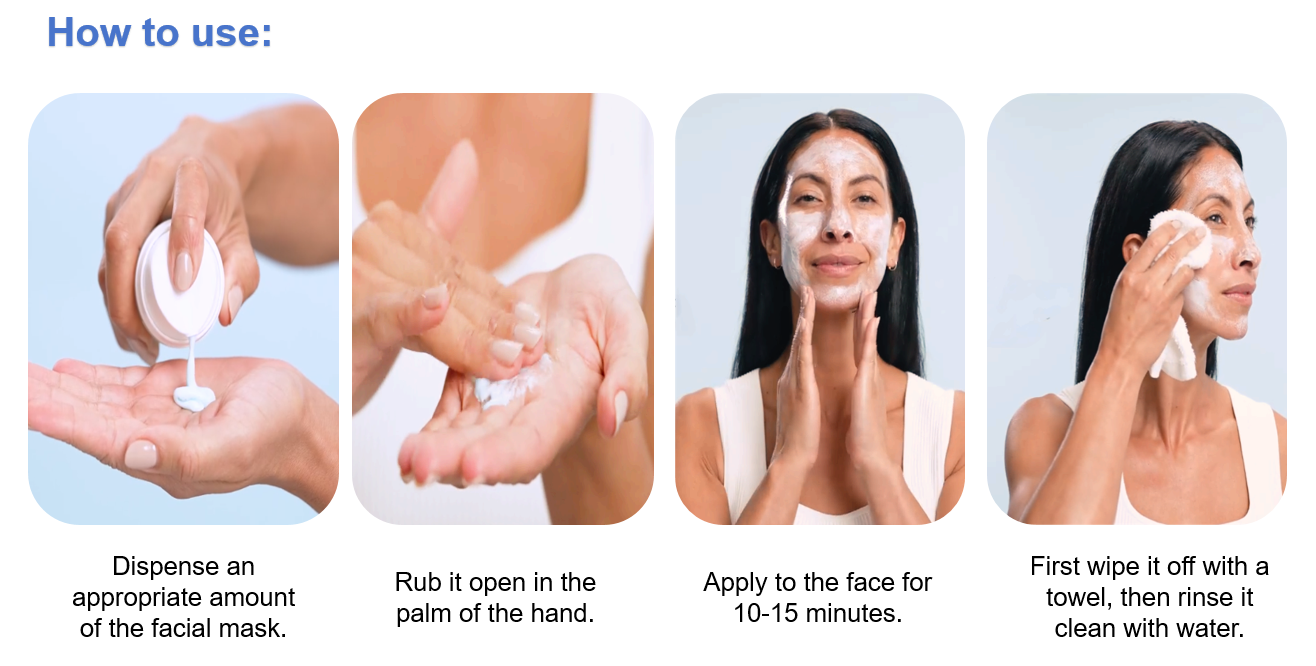 swirl face mask